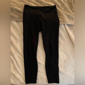 Fabletics Power Hold 7/8 legging. Size medium. Black. Used- good condition.